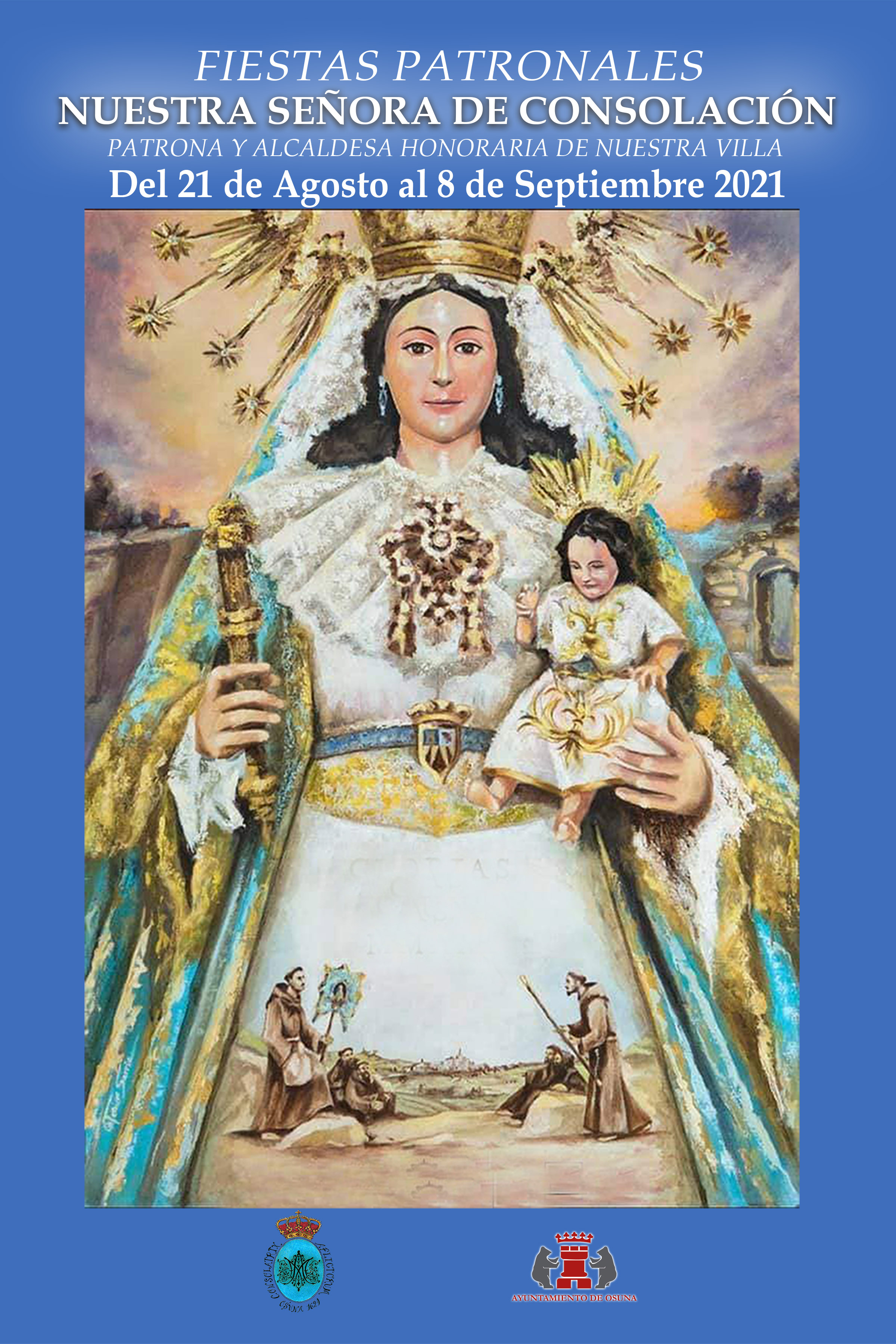 Fiestas patronales en honor a Nuestra Señora de Consolación 2021 Osuna